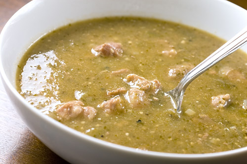 Chile Verde with Chicken